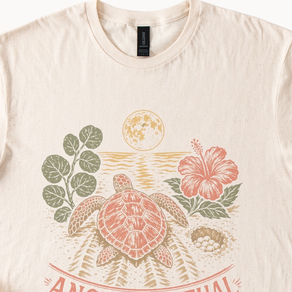 Ancient Ritual Golden Moon Boho Vintage Style Shirt
